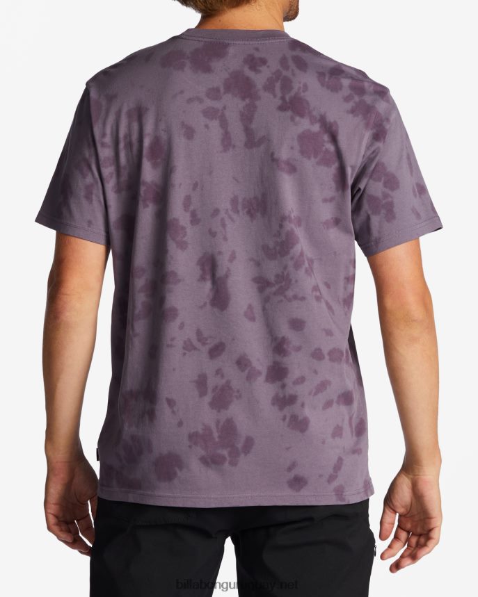 l.o.t.r. camiseta hombres neblina púrpura DR6844633 Billabong