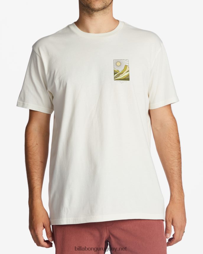 playera de manga corta arenas a/div hombres blanquecino DR6844480 Billabong