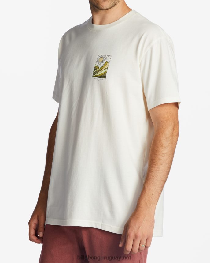 playera de manga corta arenas a/div hombres blanquecino DR6844480 Billabong