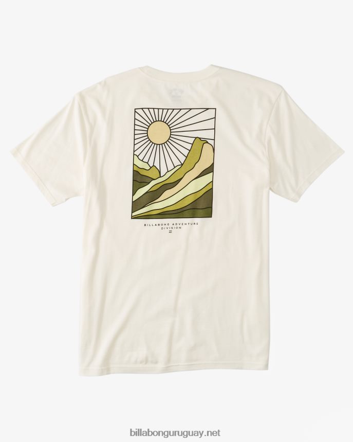 playera de manga corta arenas a/div hombres blanquecino DR6844480 Billabong