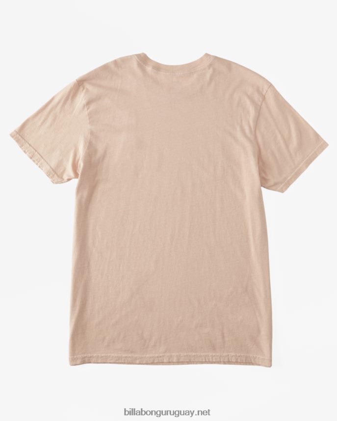 playera de manga corta con arco de salida hombres Rosa empolvado DR6844579 Billabong