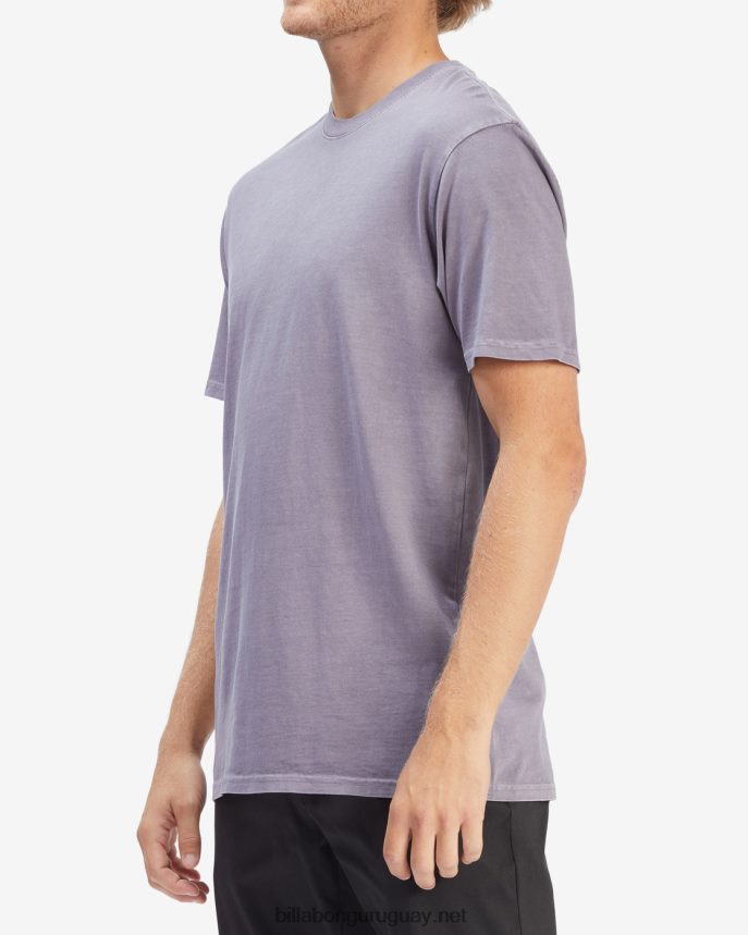 playera de manga corta con lavado Essential Wave hombres neblina púrpura DR6844328 Billabong