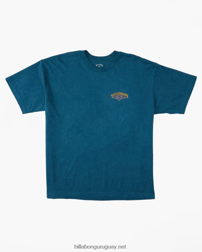 playera de manga corta con lavado de onda arch og hombres Laguna Azul DR6844623 Billabong