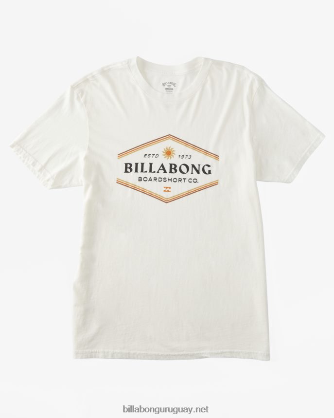 playera de manga corta con paredes hombres blanquecino DR6844526 Billabong