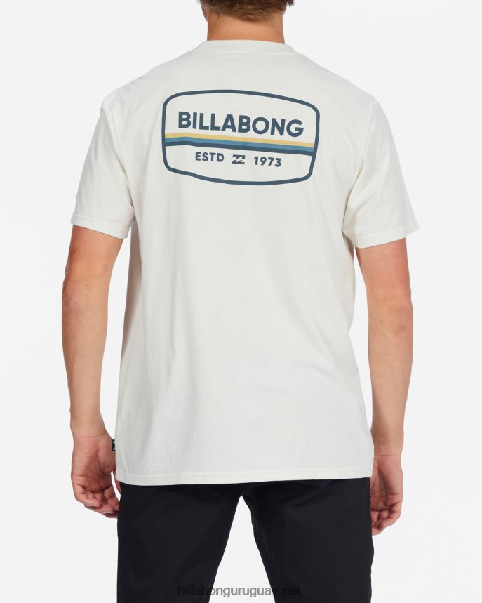 playera de manga corta con paredes hombres blanquecino DR6844643 Billabong