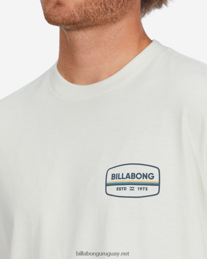 playera de manga corta con paredes hombres blanquecino DR6844643 Billabong