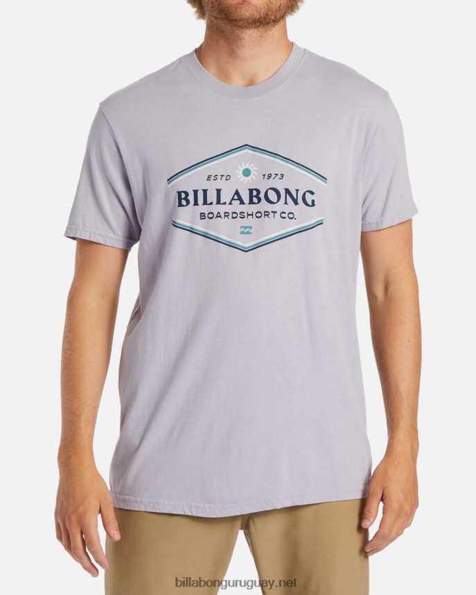 playera de manga corta con paredes hombres gris violeta DR6844528 Billabong