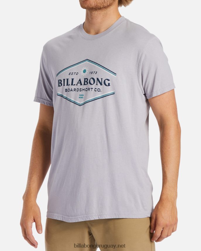 playera de manga corta con paredes hombres gris violeta DR6844528 Billabong