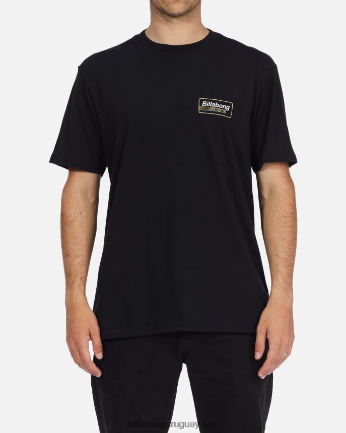 playera de manga corta con paredes hombres negro DR6844663 Billabong