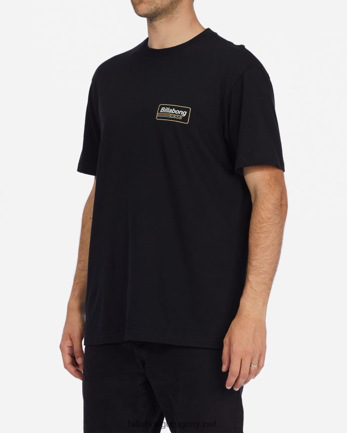 playera de manga corta con paredes hombres negro DR6844663 Billabong