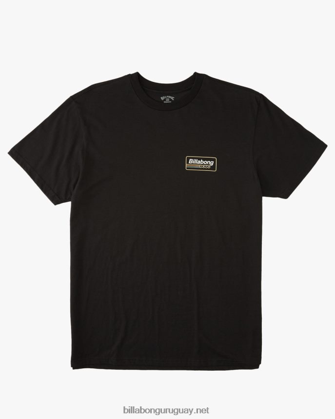 playera de manga corta con paredes hombres negro DR6844663 Billabong