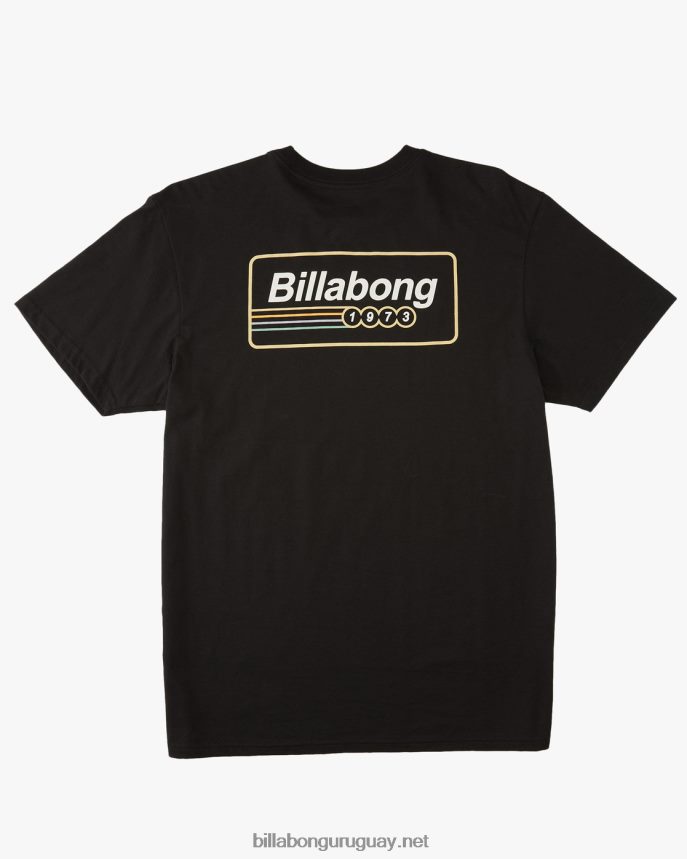 playera de manga corta con paredes hombres negro DR6844663 Billabong