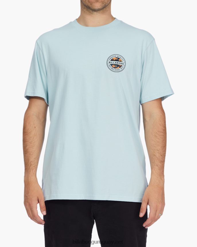 playera de manga corta con relleno de rotor hombres costero DR6844597 Billabong