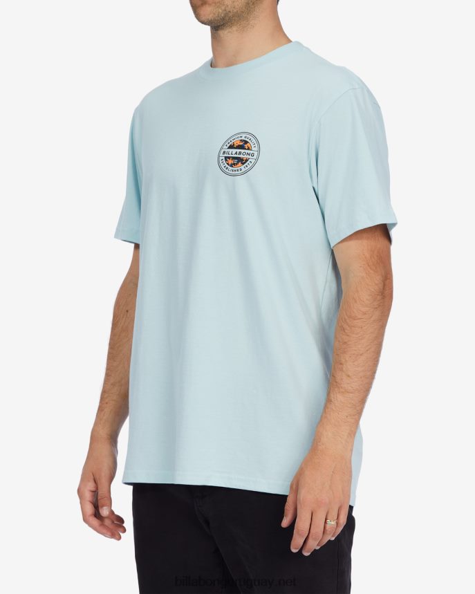 playera de manga corta con relleno de rotor hombres costero DR6844597 Billabong