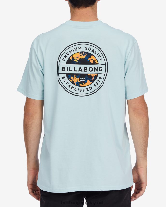 playera de manga corta con relleno de rotor hombres costero DR6844597 Billabong