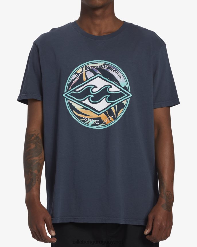 playera de manga corta de diamante del rotor hombres Armada DR6844630 Billabong