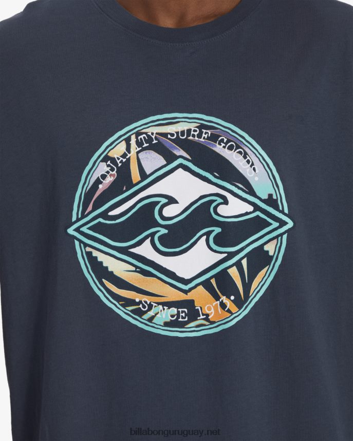 playera de manga corta de diamante del rotor hombres Armada DR6844630 Billabong