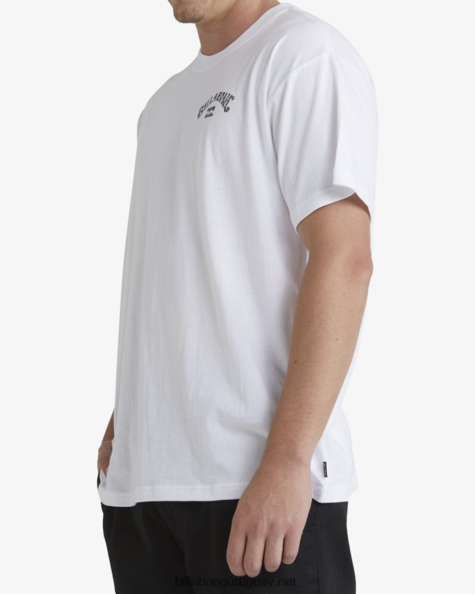 playera manga corta arco pilpeled hombres blanco DR6844398 Billabong