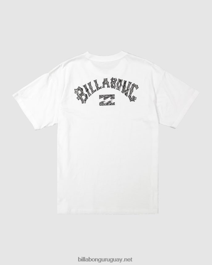 playera manga corta arco pilpeled hombres blanco DR6844398 Billabong