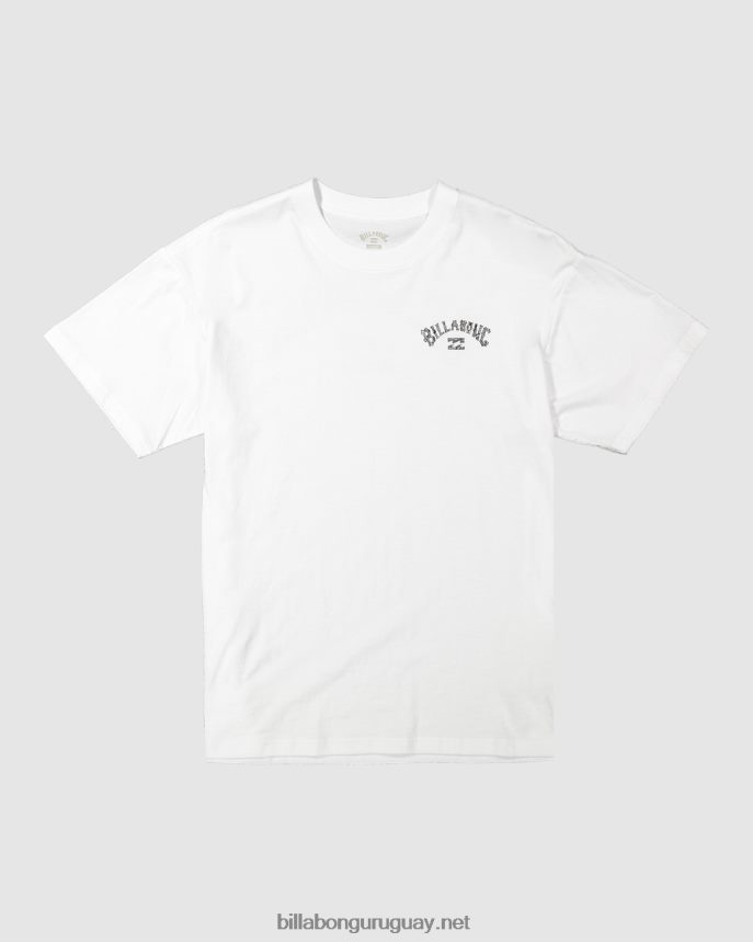 playera manga corta arco pilpeled hombres blanco DR6844398 Billabong