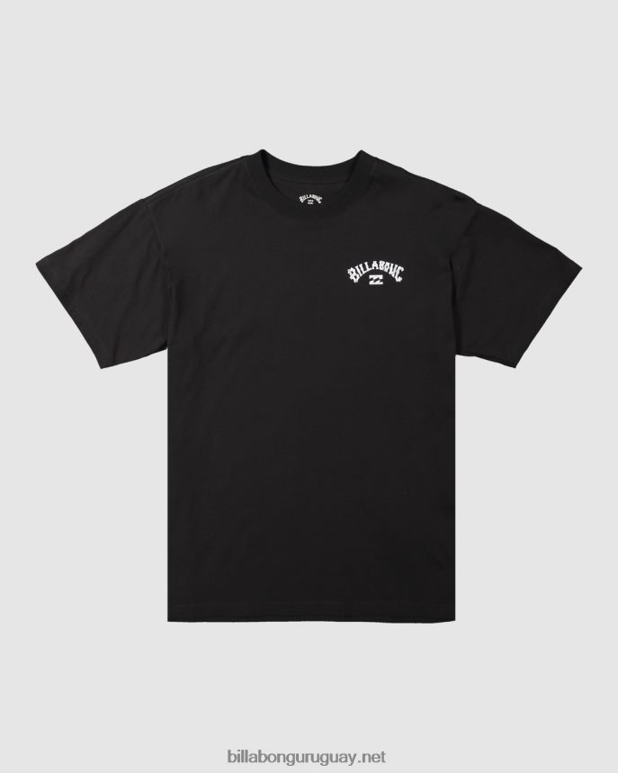 playera manga corta arco pilpeled hombres negro DR6844419 Billabong