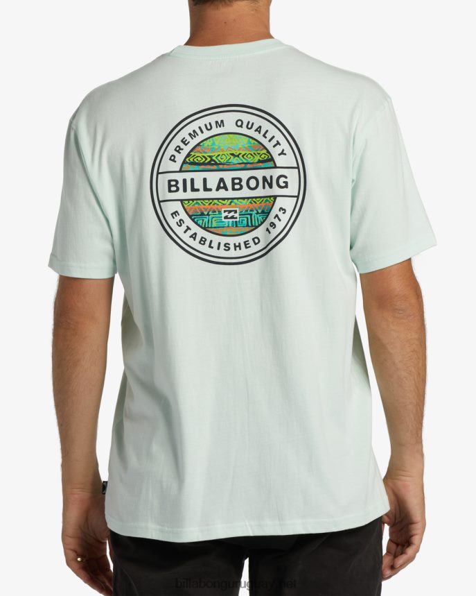 playera manga corta rotor hombres cristal marino DR6844329 Billabong