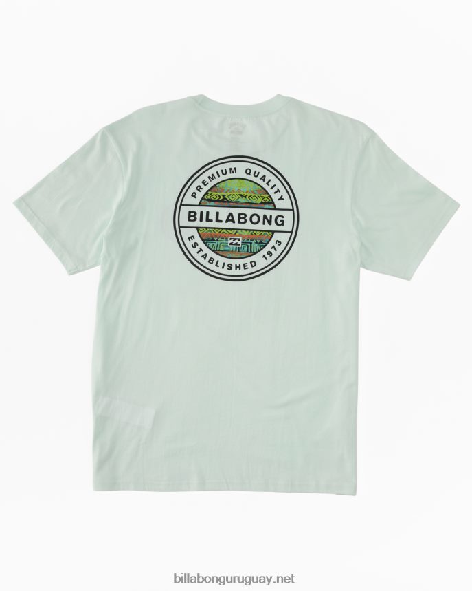 playera manga corta rotor hombres cristal marino DR6844329 Billabong