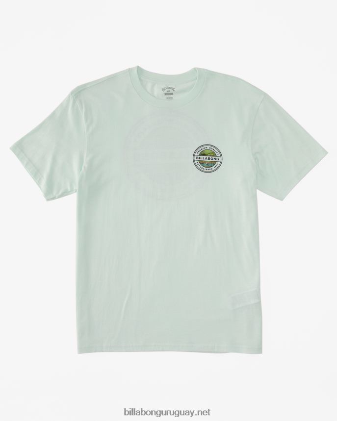 playera manga corta rotor hombres cristal marino DR6844329 Billabong