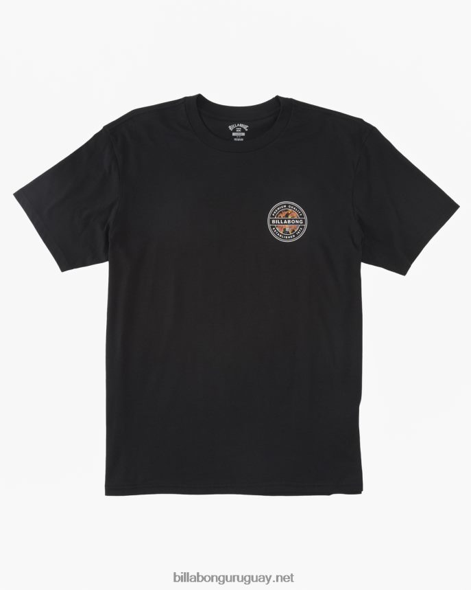 playera manga corta rotor hombres negro DR6844439 Billabong
