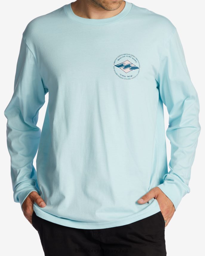 playera manga larga diamante rotor hombres costero DR6844568 Billabong