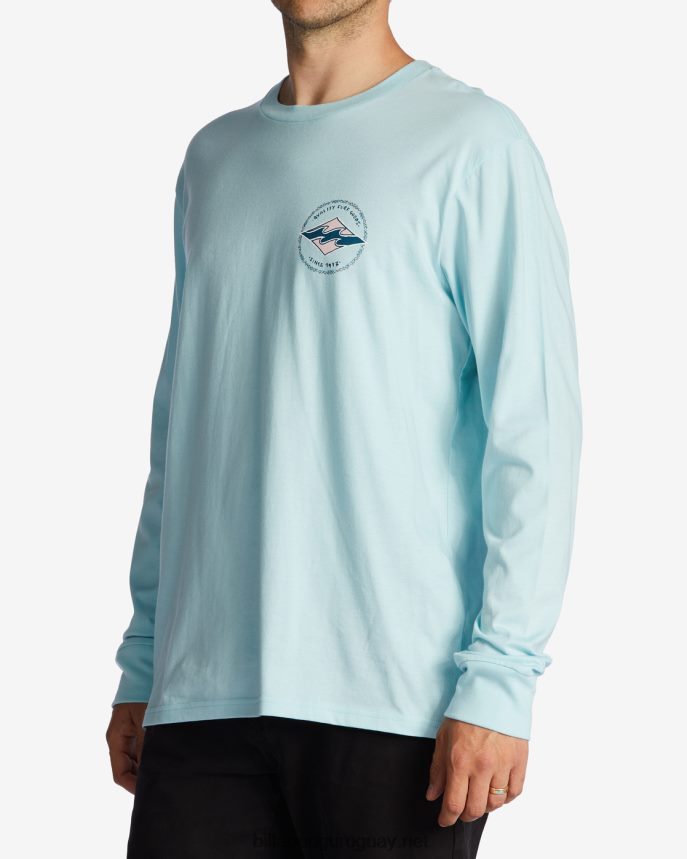 playera manga larga diamante rotor hombres costero DR6844568 Billabong