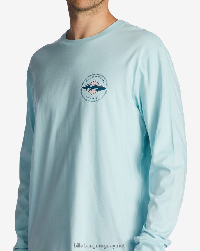 playera manga larga diamante rotor hombres costero DR6844568 Billabong