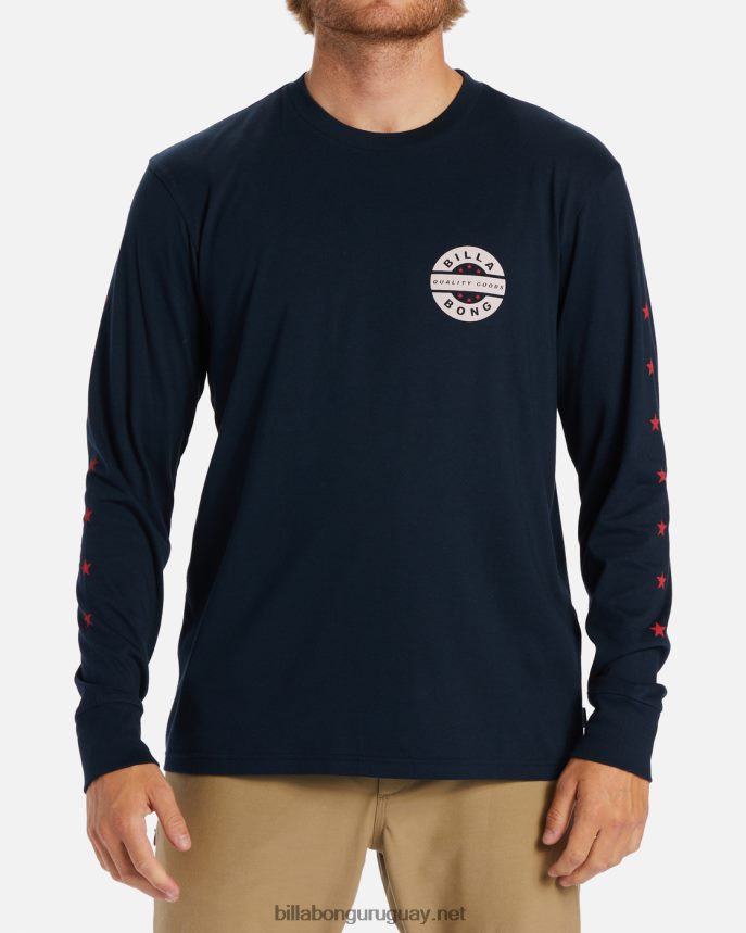 playera manga larga rotor vintage hombres Armada DR6844429 Billabong
