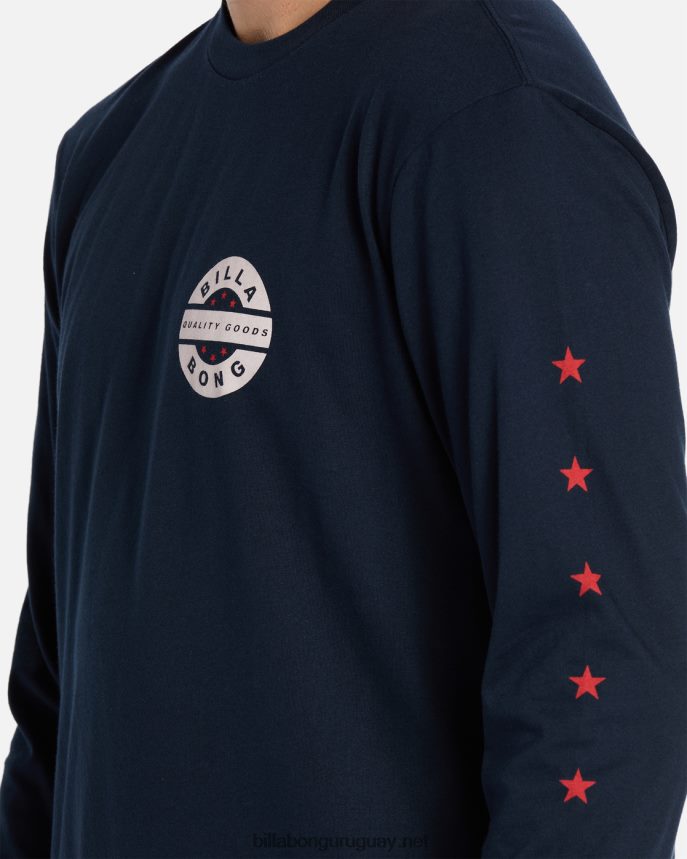 playera manga larga rotor vintage hombres Armada DR6844429 Billabong