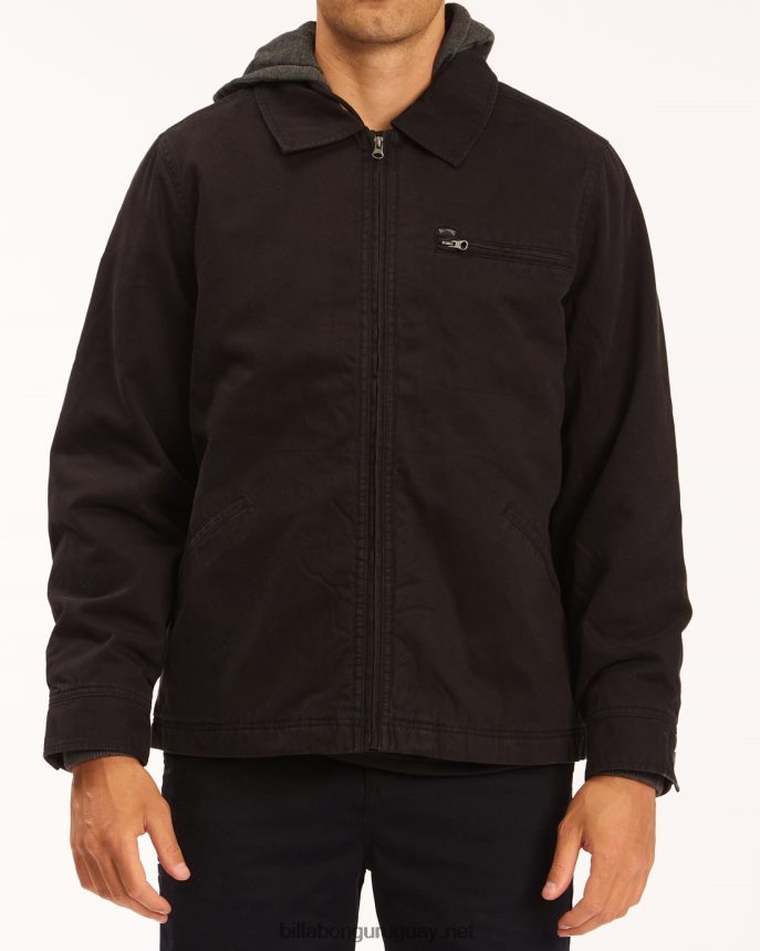 chamarra con capucha Barlow hombres negro DR6844282 Billabong