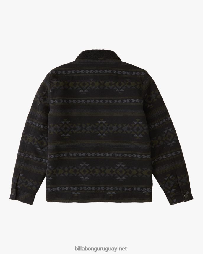 chamarra estilo camionero con sherpa Barlow hombres negro DR6844517 Billabong