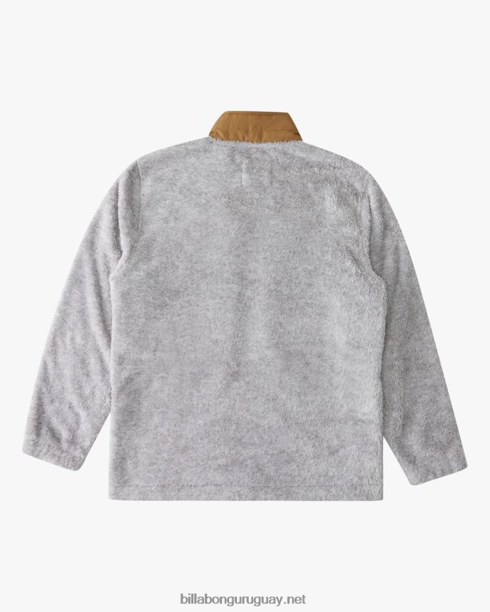 chaqueta a/div con cuello alzado y cremallera hombres ceniza brezo DR6844554 Billabong