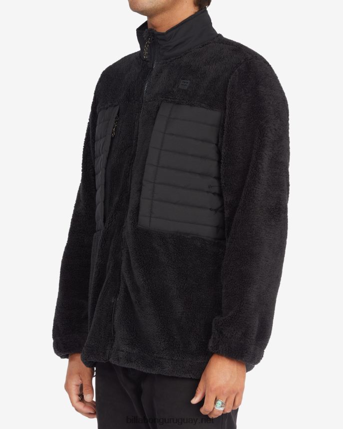 chaqueta a/div con cuello alzado y cremallera hombres negro DR6844511 Billabong