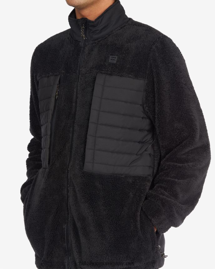 chaqueta a/div con cuello alzado y cremallera hombres negro DR6844511 Billabong