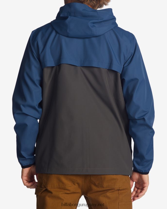 chaqueta cortavientos de transporte a/div hombres espacio azul DR6844477 Billabong