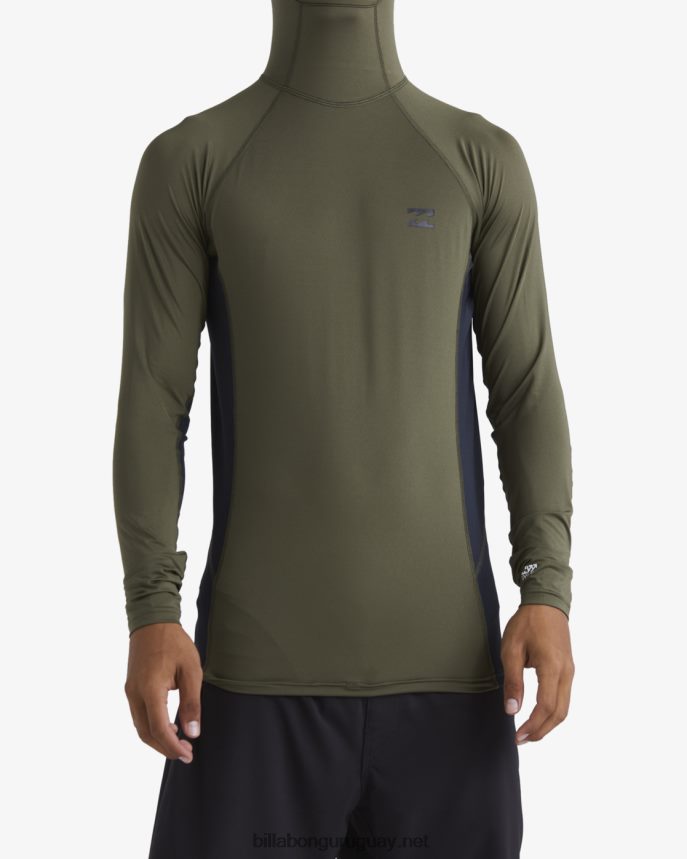 camiseta de manga larga con capucha strike mission upf 50 hombres militar DR6844431 Billabong