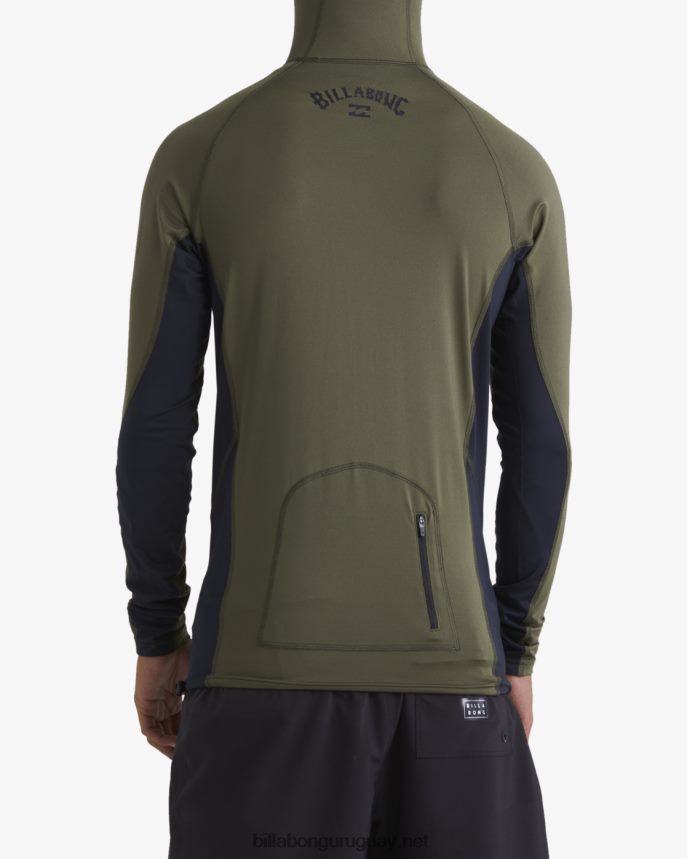 camiseta de manga larga con capucha strike mission upf 50 hombres militar DR6844431 Billabong