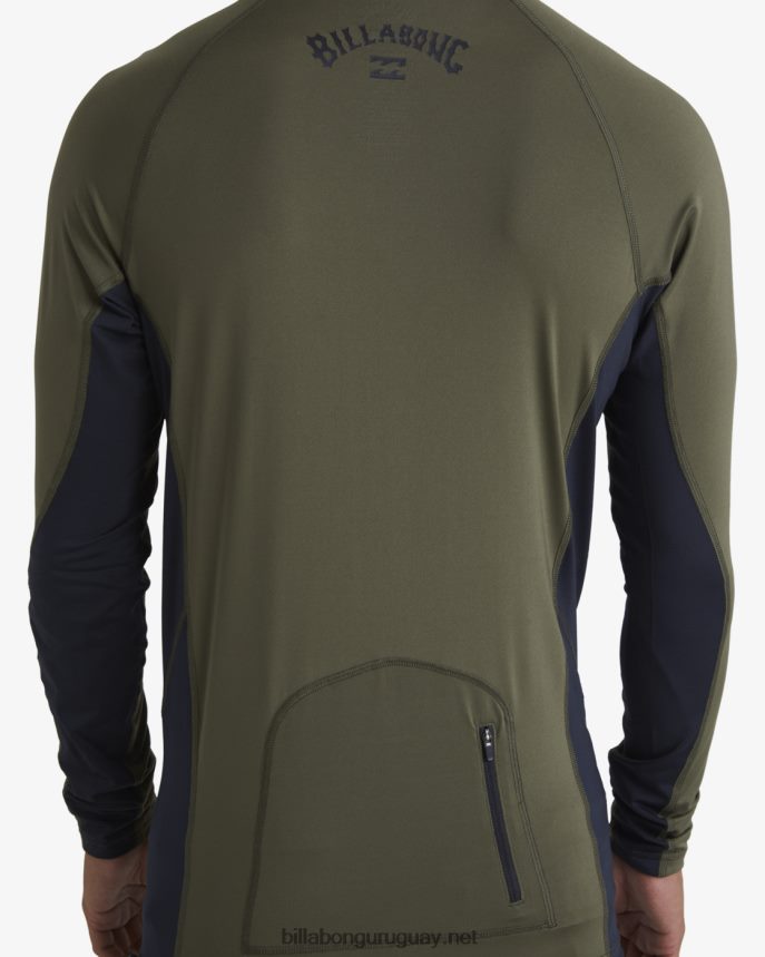 camiseta de manga larga con capucha strike mission upf 50 hombres militar DR6844431 Billabong