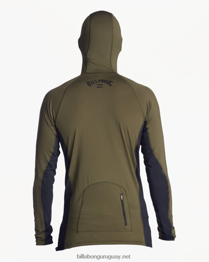 camiseta de manga larga con capucha strike mission upf 50 hombres militar DR6844431 Billabong