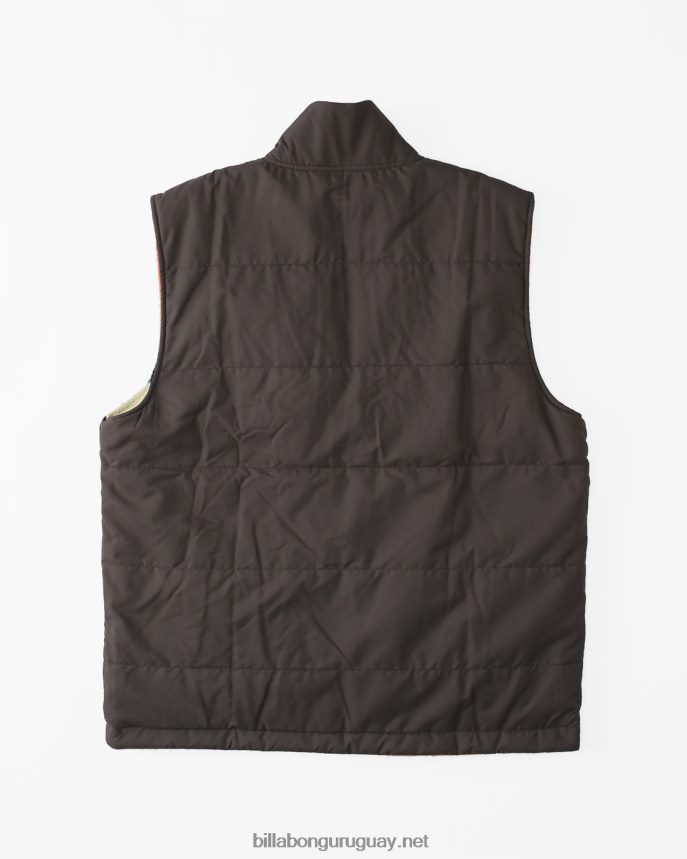 chaleco reversible con cremallera completa a/div trail hombres cuervo DR68442817 Billabong