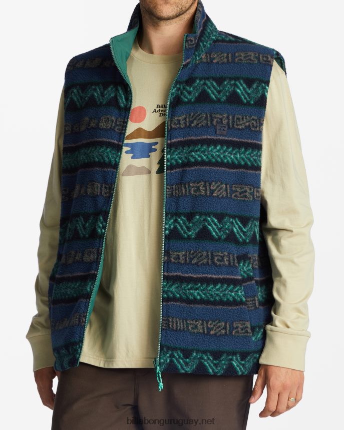 chaleco reversible con cremallera completa a/div trail hombres selva DR6844492 Billabong