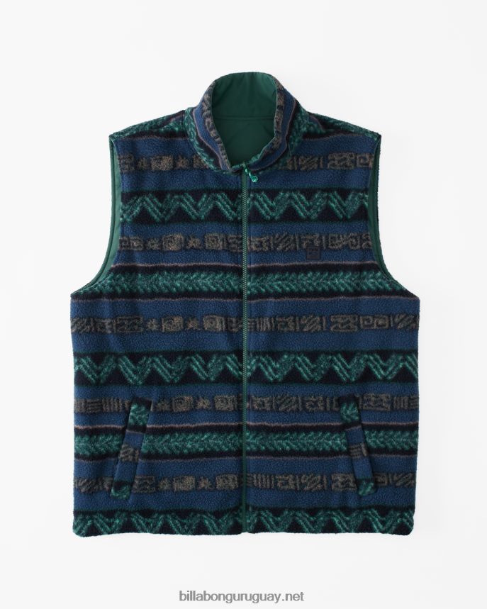 chaleco reversible con cremallera completa a/div trail hombres selva DR6844492 Billabong