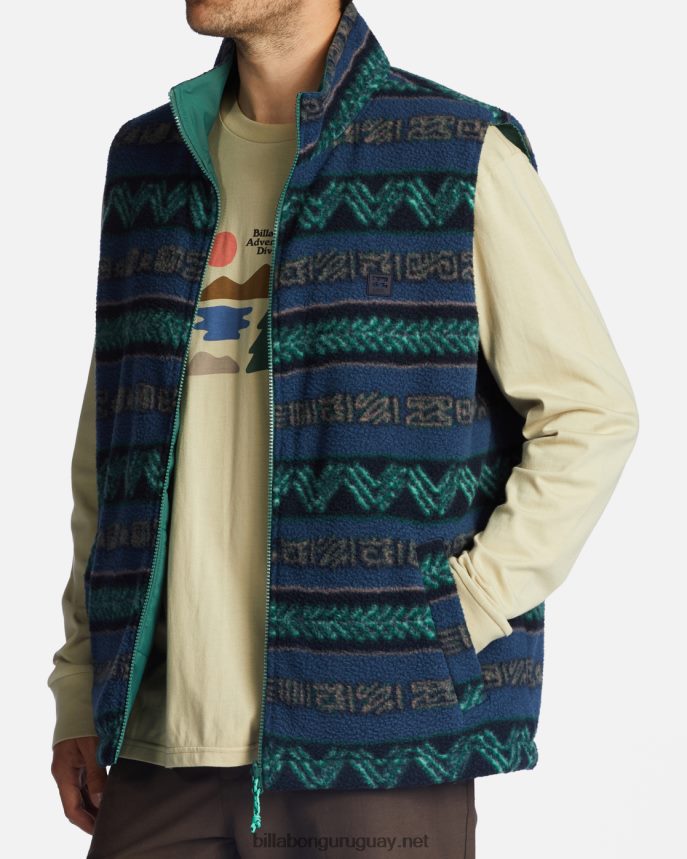 chaleco reversible con cremallera completa a/div trail hombres selva DR6844492 Billabong