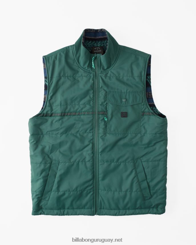 chaleco reversible con cremallera completa a/div trail hombres selva DR6844492 Billabong