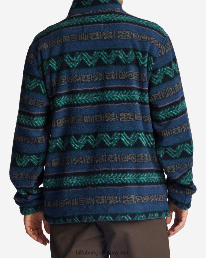 jersey con cuello simulado y media cremallera a/div border hombres Armada DR6844478 Billabong